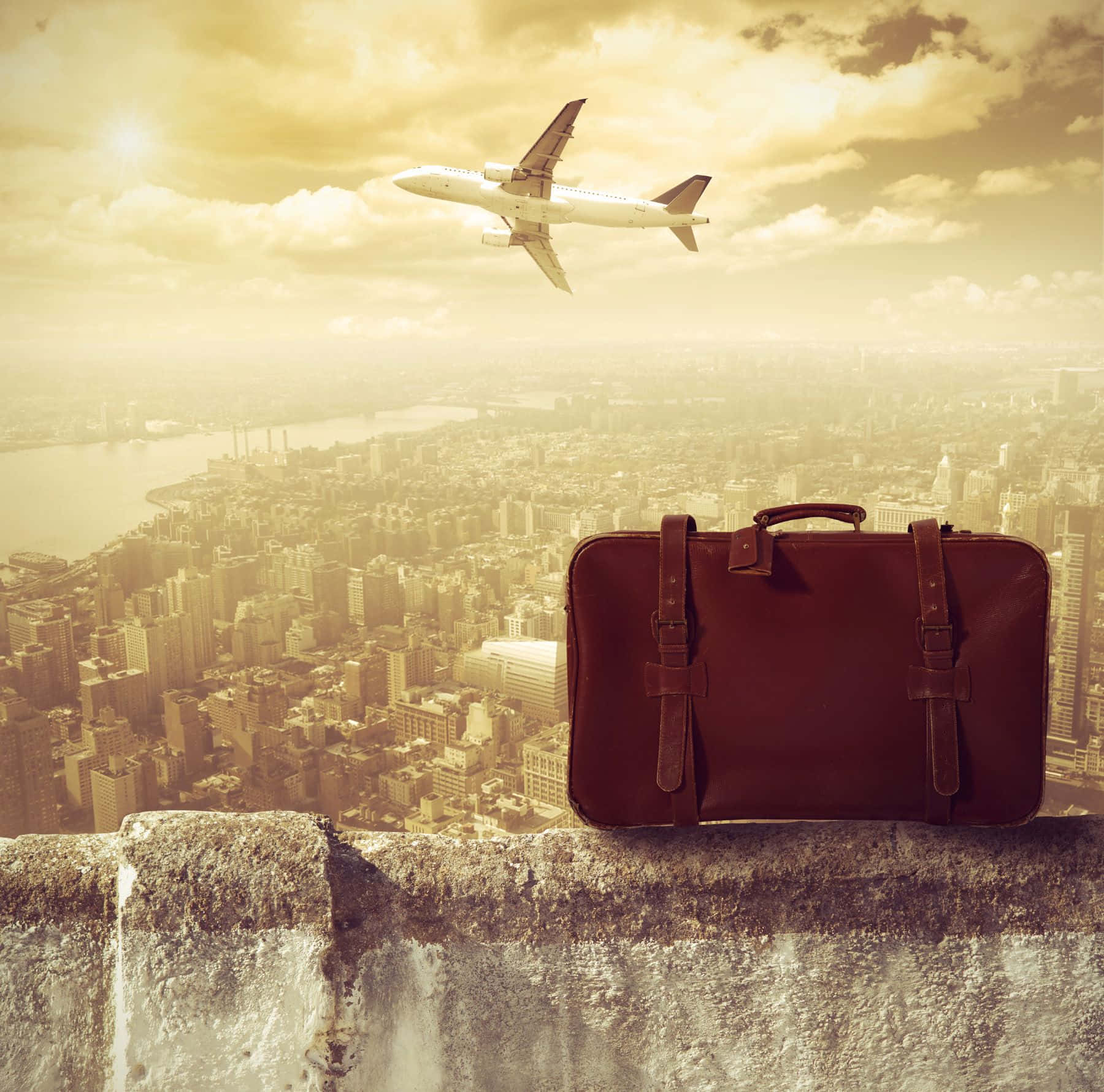 Vintage Luggage: A Trip Back In Time Wallpaper