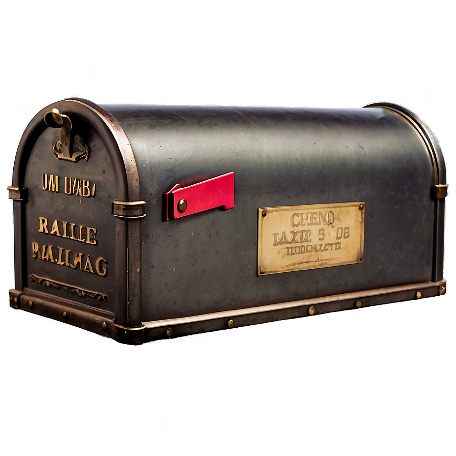Vintage Mailbox Png Pjn32 PNG