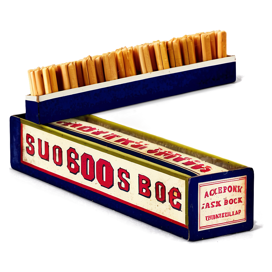 Vintage Matchbox Png 23 PNG