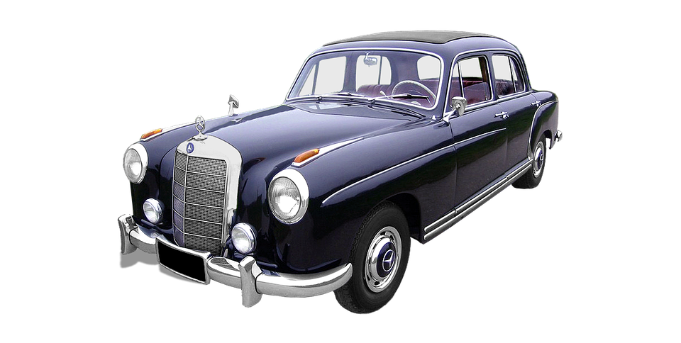 Vintage Mercedes Benz Classic Car PNG