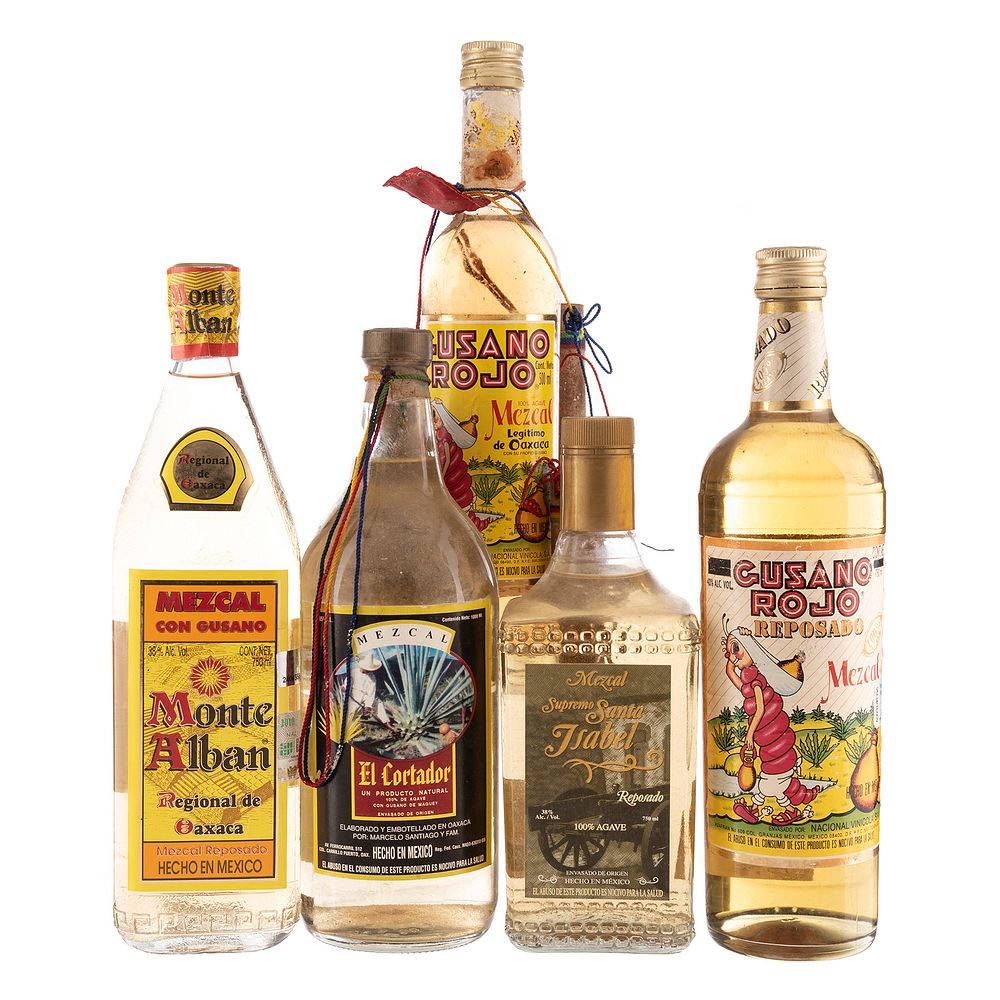 Vintage Mezcal Monte Alban Liquors Wallpaper