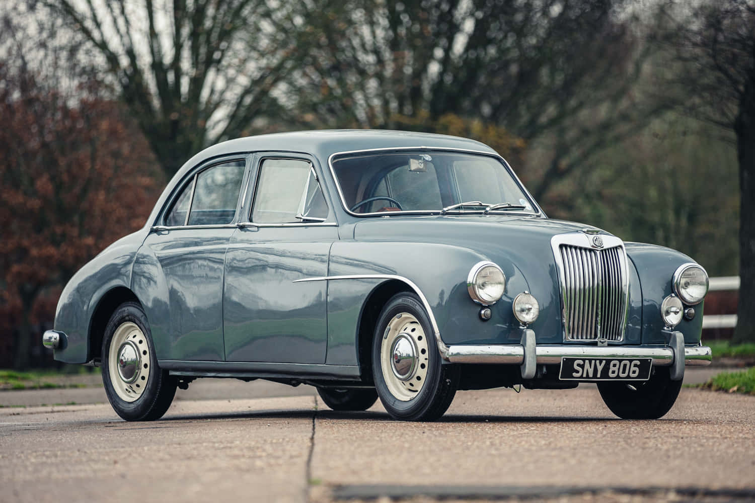 Vintage Mg Magnette In Mint Condition Wallpaper