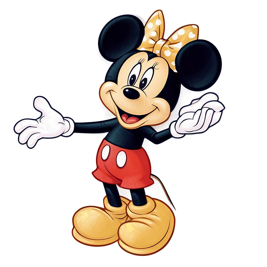 Vintage Mickey And Minnie Png Bol PNG