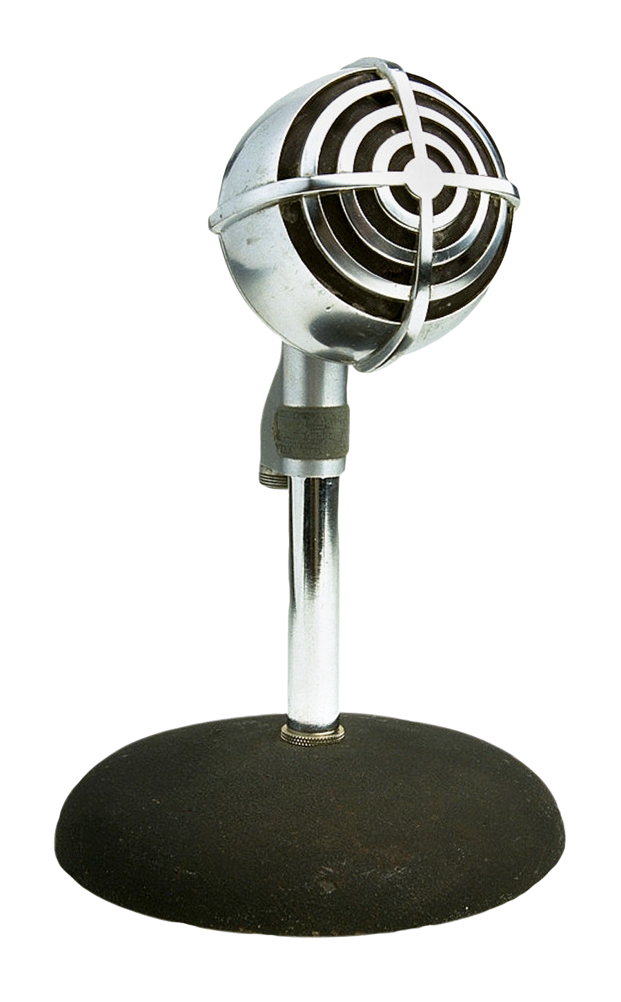 Vintage Microphone Classic Design PNG