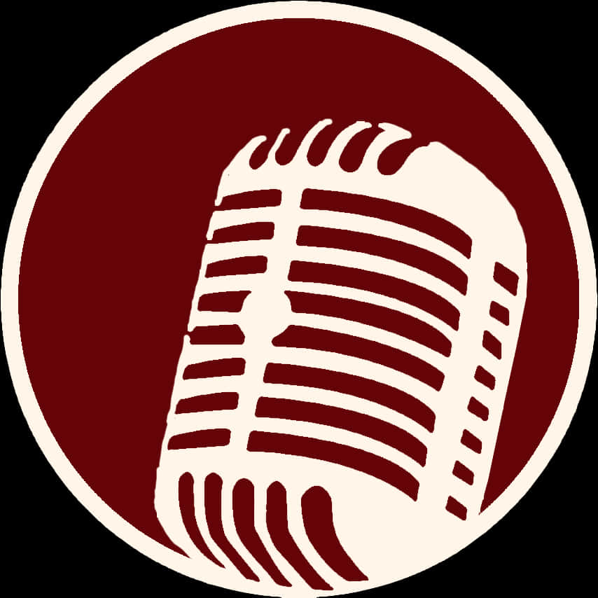 Vintage Microphone Icon PNG