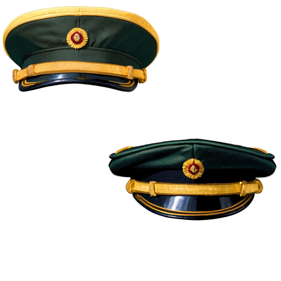 Vintage Military Hat Png 06132024 PNG