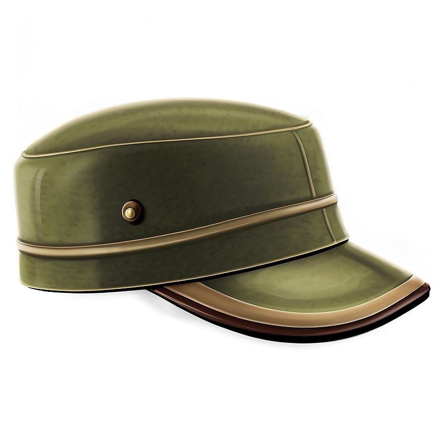 Vintage Military Hat Png Mxr66 PNG