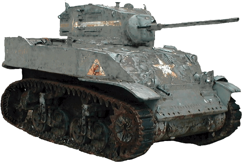 Vintage Military Tank Profile PNG