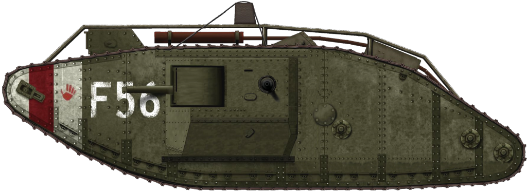 Vintage Military Tank Side View PNG