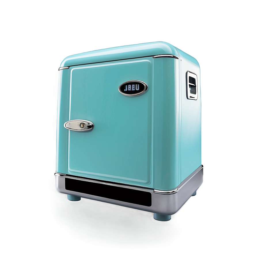 Vintage Mini Fridge Png Syw PNG