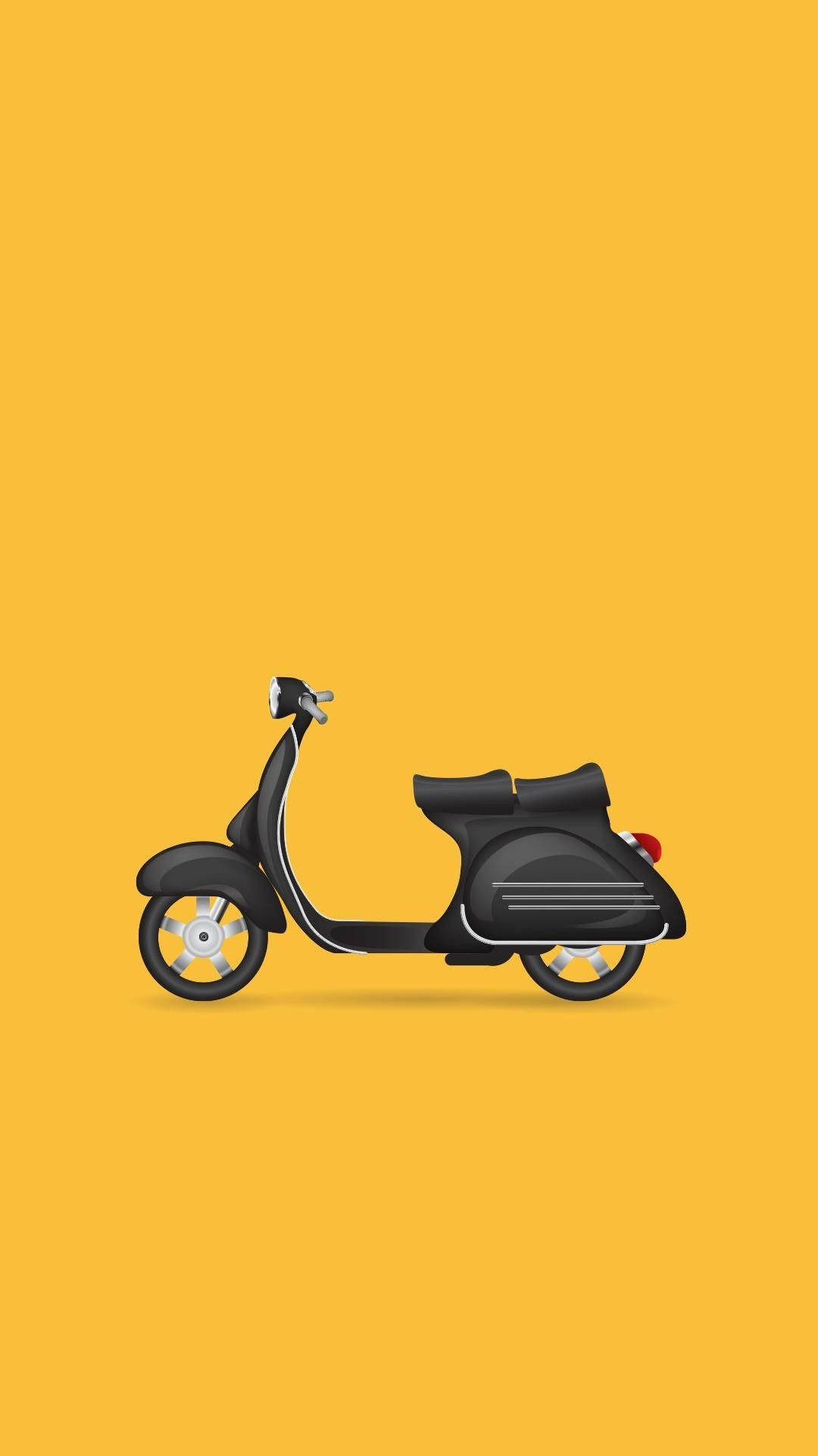Stunt Scooter Logo, stunt scooter, simple, black, HD phone wallpaper |  Peakpx