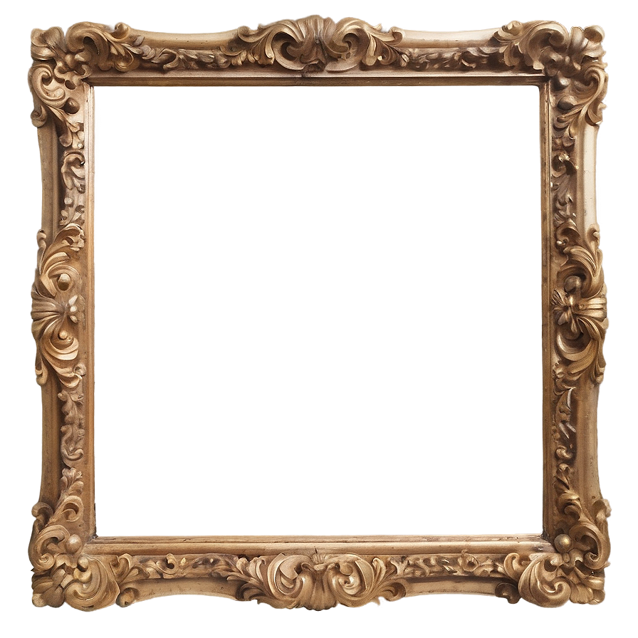 Vintage Mirror Frame Png Rvc PNG