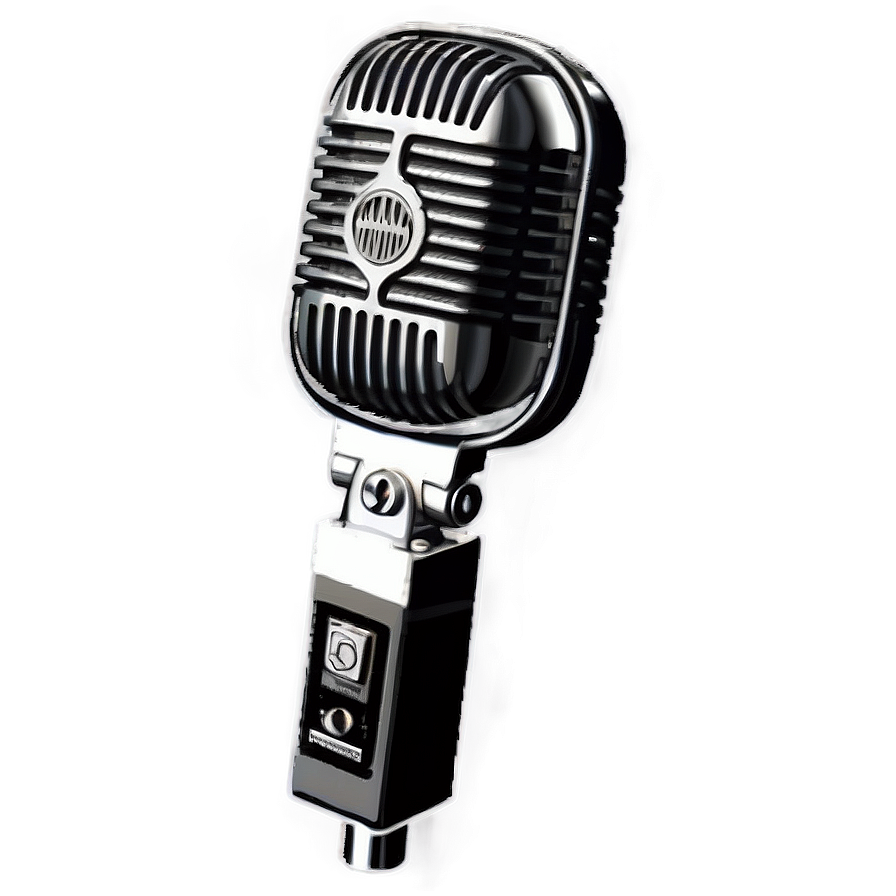 Vintage Mono Microphone Png Dhs PNG