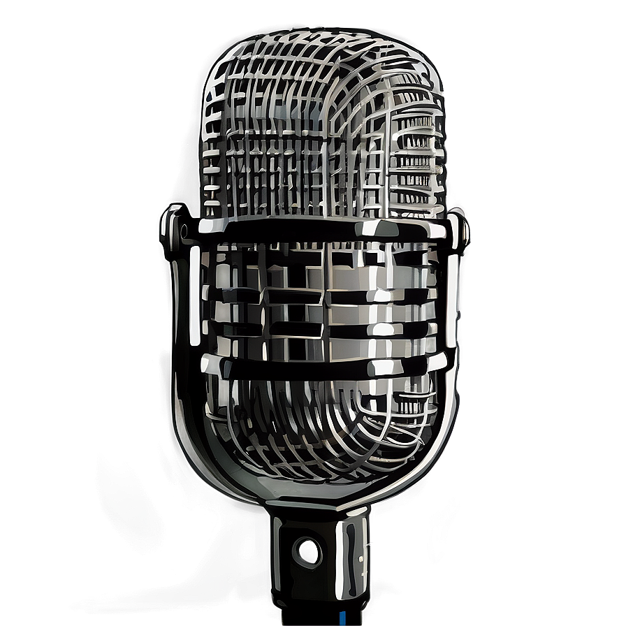 Vintage Mono Microphone Png Xoh PNG