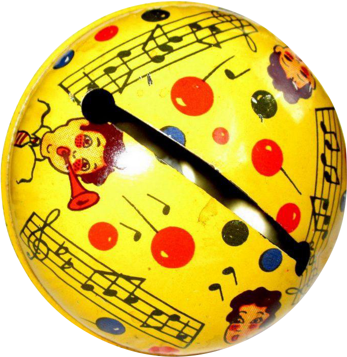 Vintage Musical Tambourine PNG