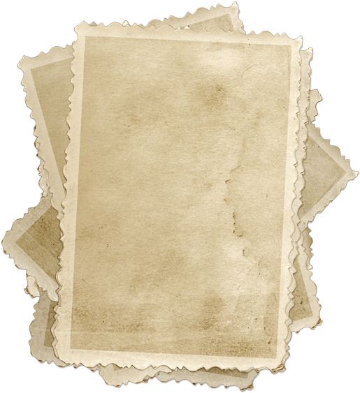 Vintage Old Paper Textures Stacked PNG