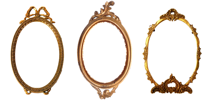 Vintage Ornate Frames Collection PNG