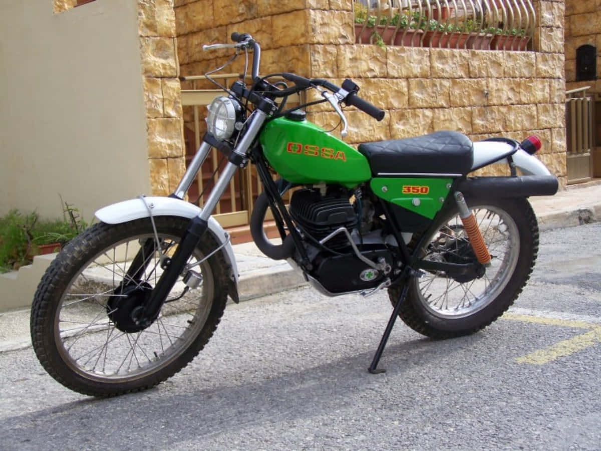 Vintage Ossa Motorcycle350cc Wallpaper