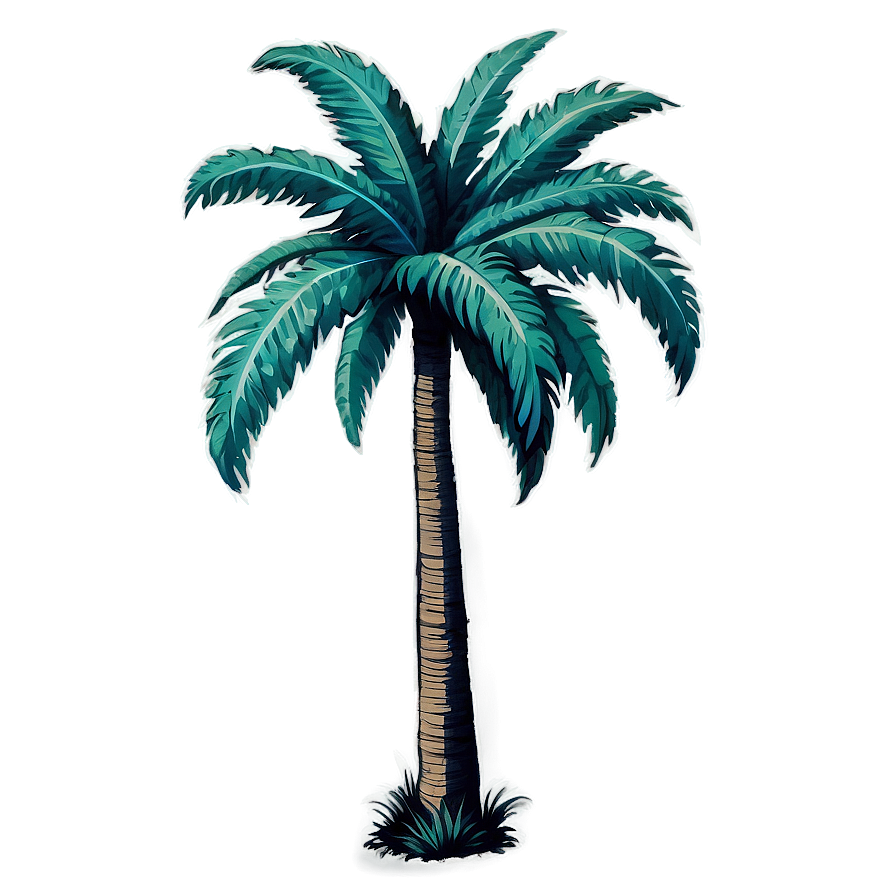 Vintage Palm Tree Png Kat56 PNG