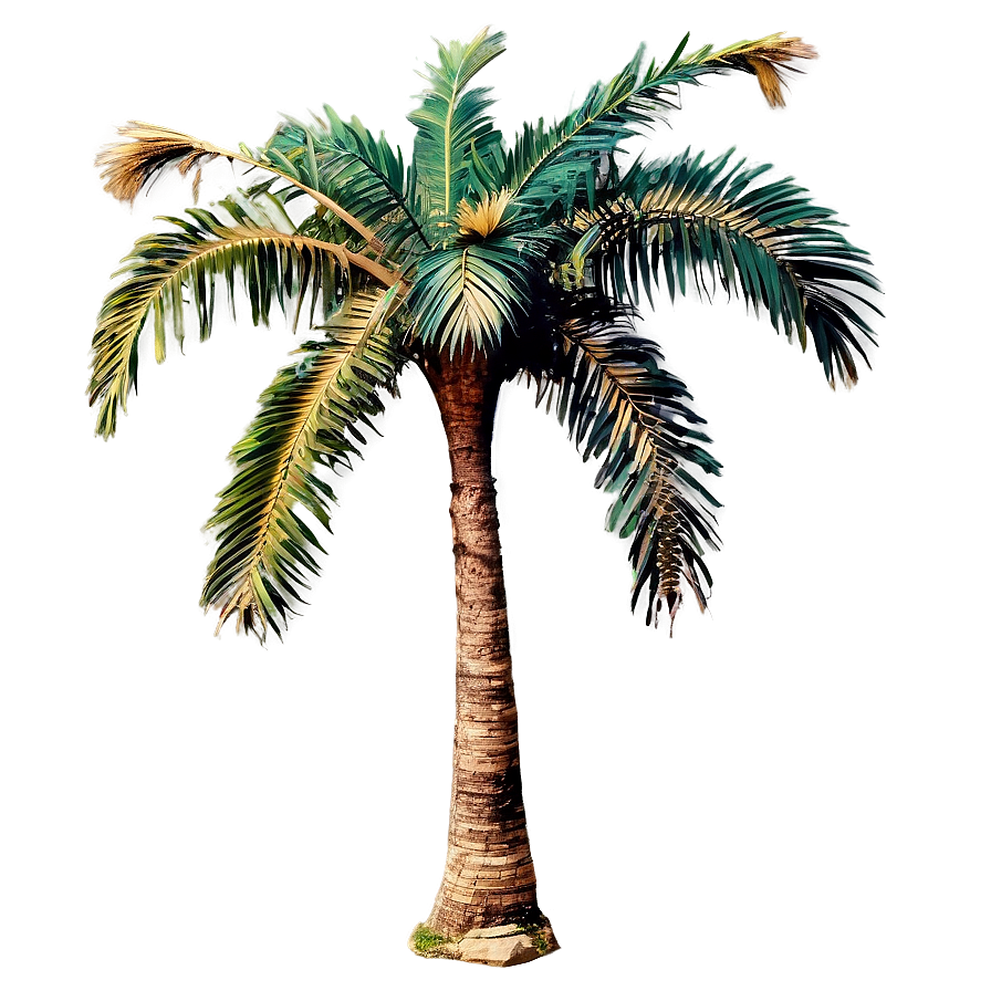 Vintage Palm Tree Png Kof PNG