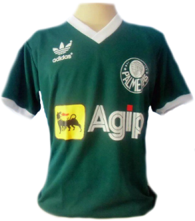 Vintage Palmeiras Soccer Jersey PNG