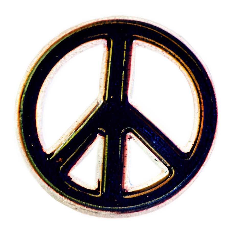 Download Vintage Peace Sign Png Dcp | Wallpapers.com