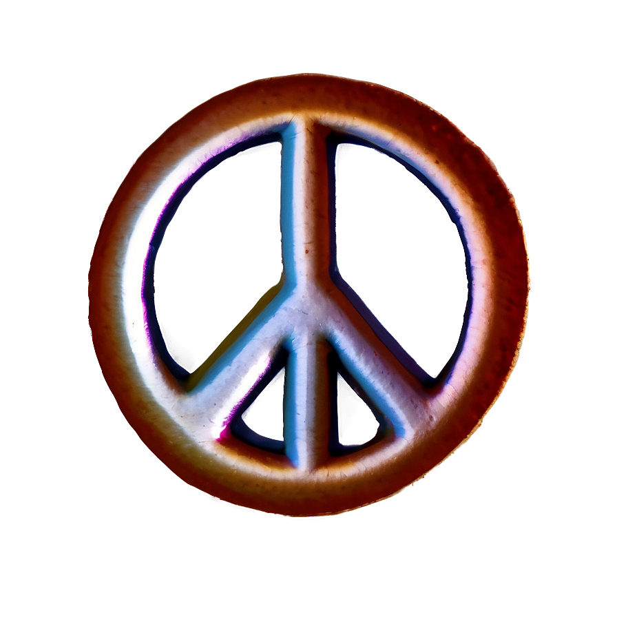 Vintage Peace Sign Png Jtp72 PNG