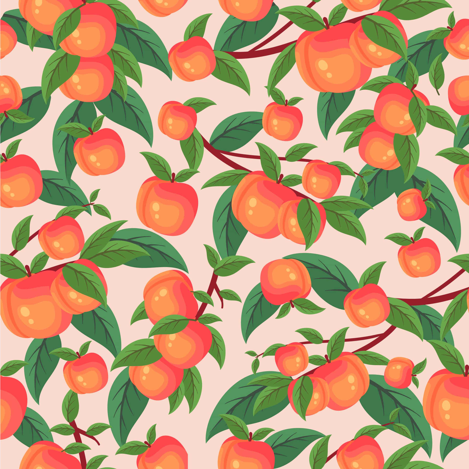 Enjoy the Soft Feel of Vintage Peach! Wallpaper