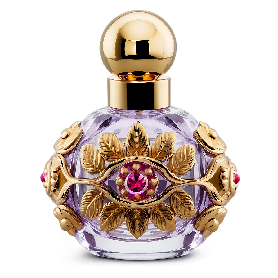 Vintage Perfume Bottle Transparent Png 06212024 PNG