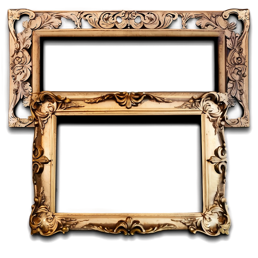 Vintage Photo Frame Design Png 06262024 PNG