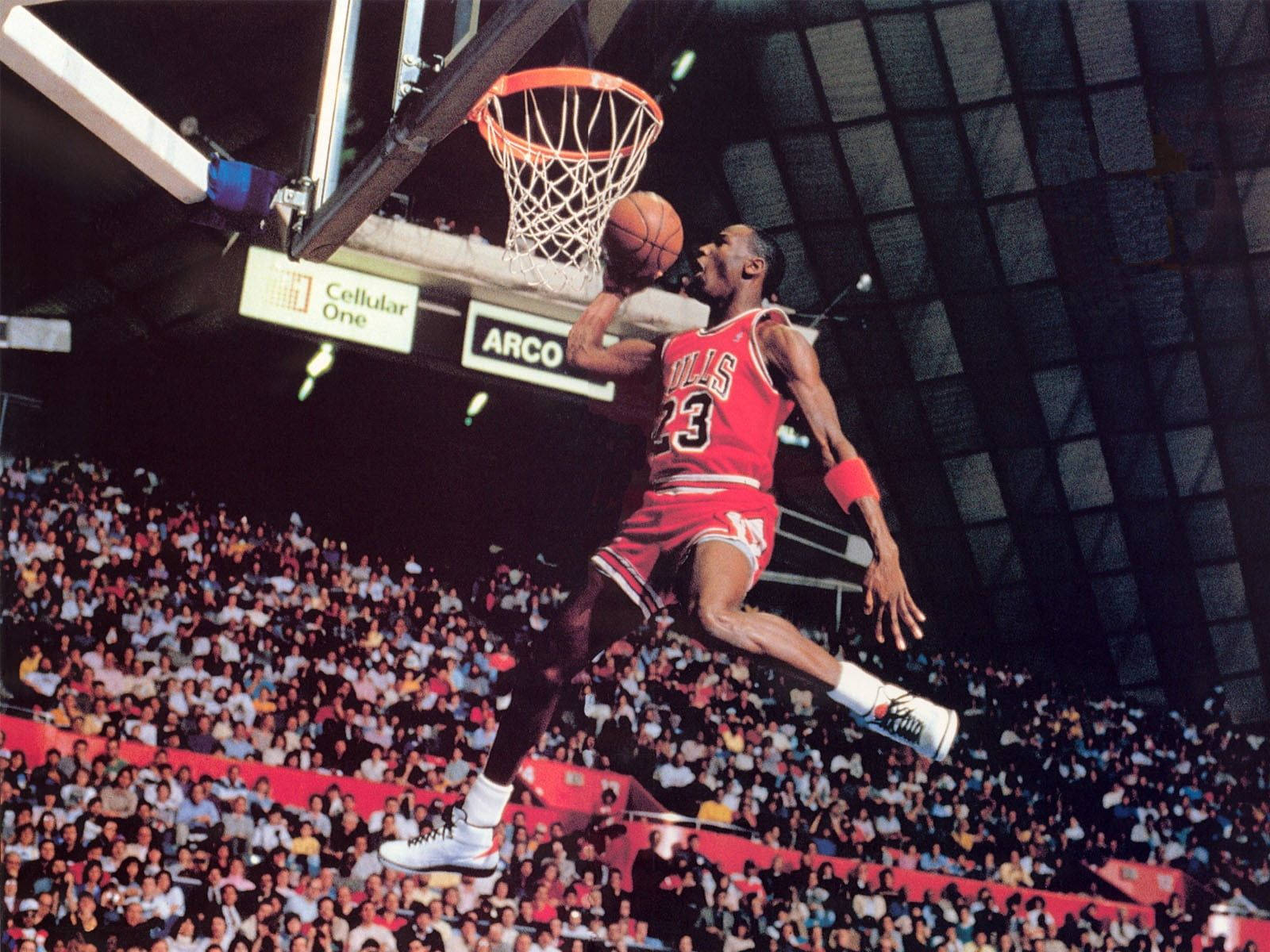 Vintage Photo Of Michael Jordan Hd Wallpaper