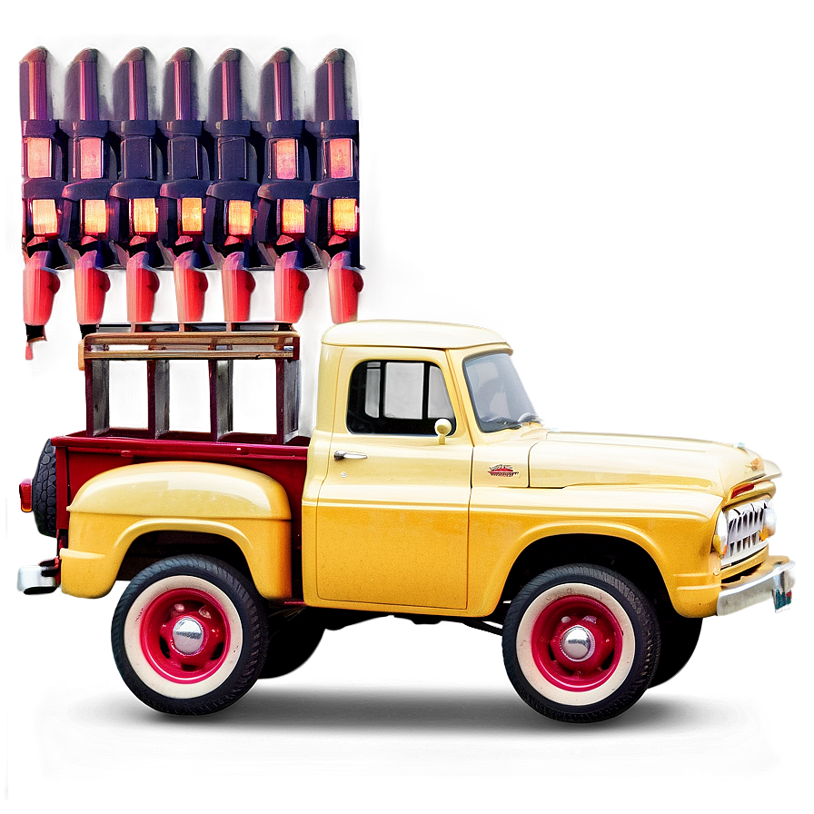 Vintage Pickup Truck Png Tbj PNG