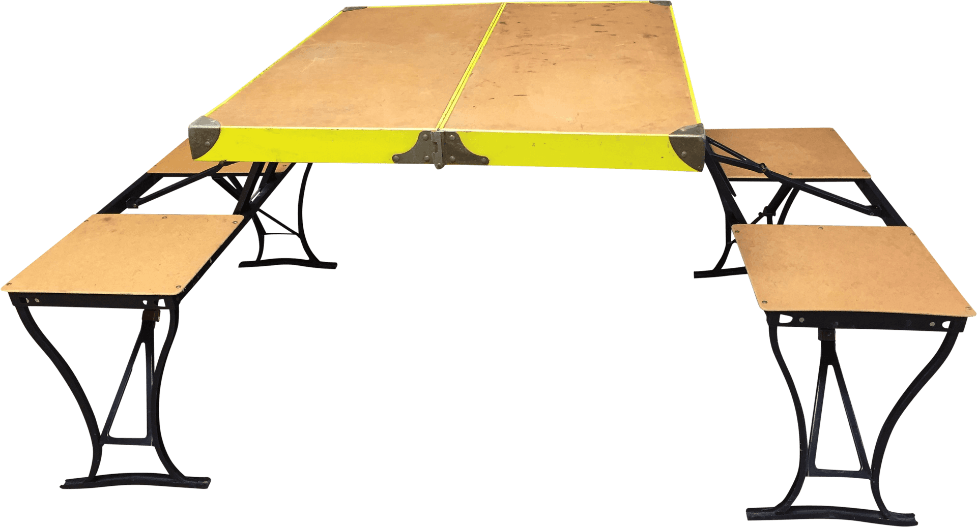 Vintage Ping Pong Table PNG