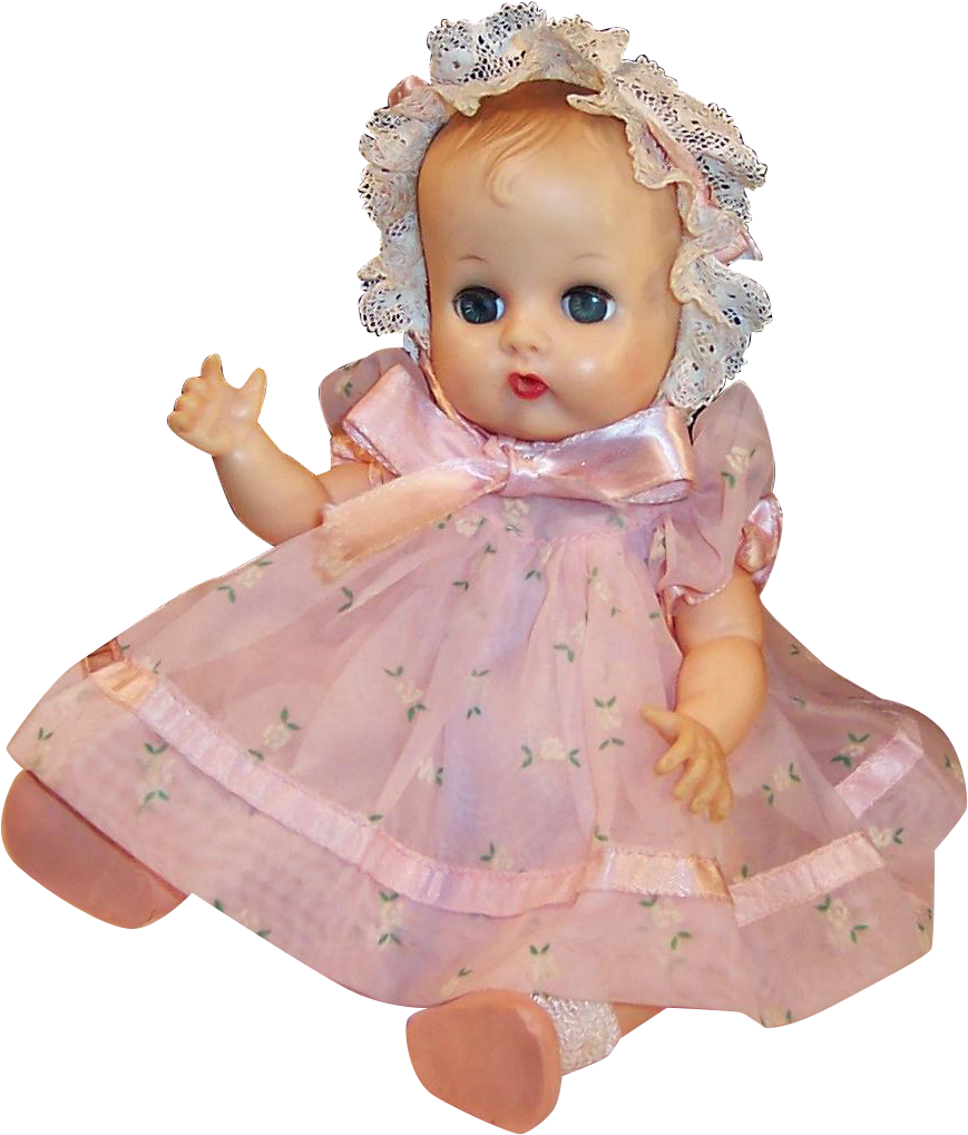 Download Vintage Pink Dress Doll