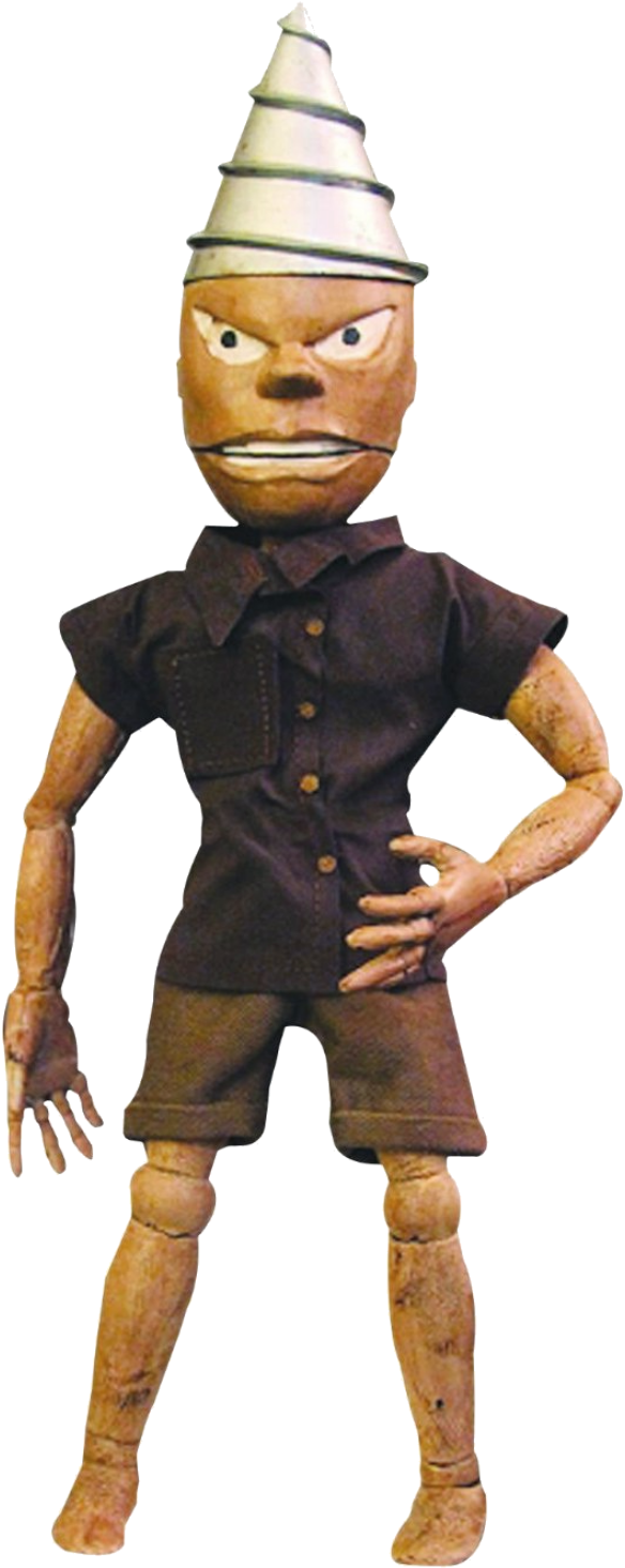 Vintage Pinocchio Puppet PNG
