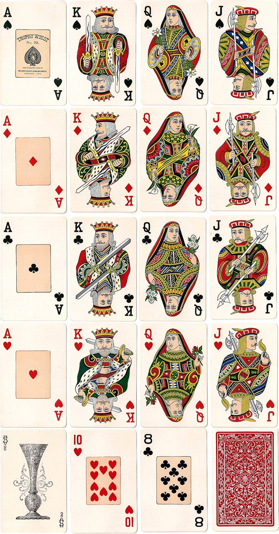 Vintage Playing Cards Collection Wallpaper