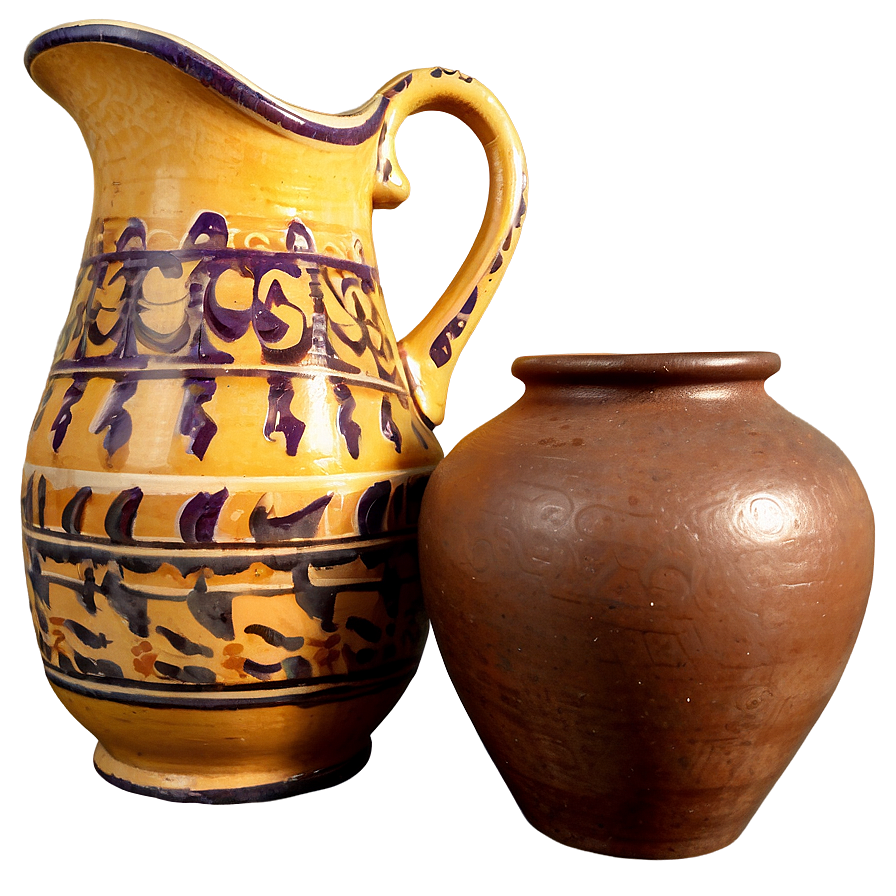 Vintage Pottery Finds Png Tsy36 PNG