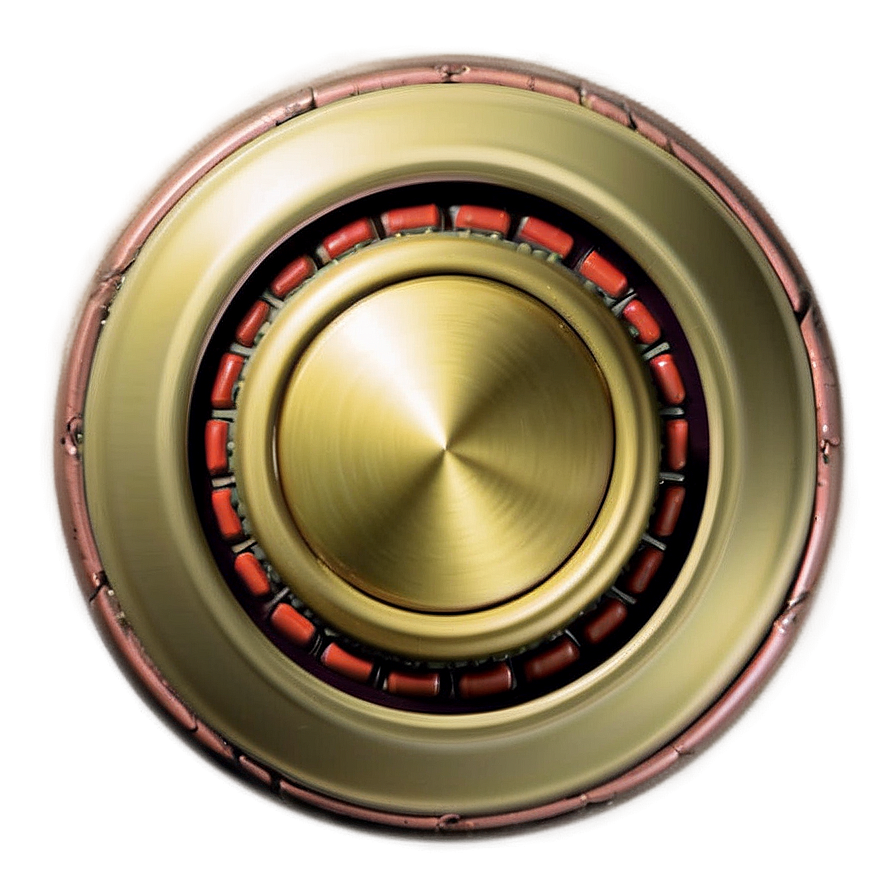 Vintage Power Button Png 06212024 PNG