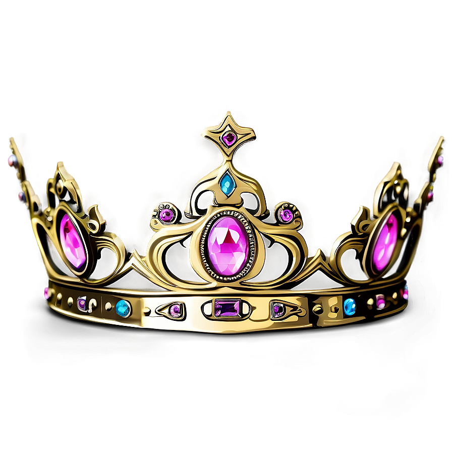 Vintage Princess Crown Png 37 PNG