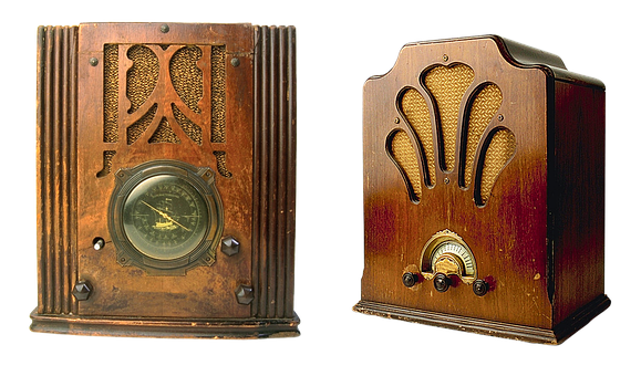 Vintage Radio Collection PNG