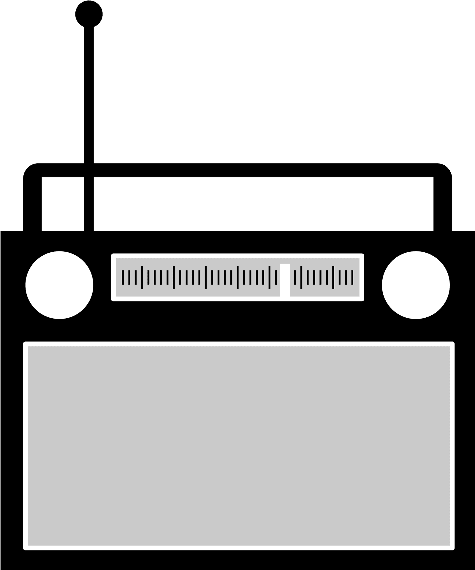 Vintage Radio Icon PNG