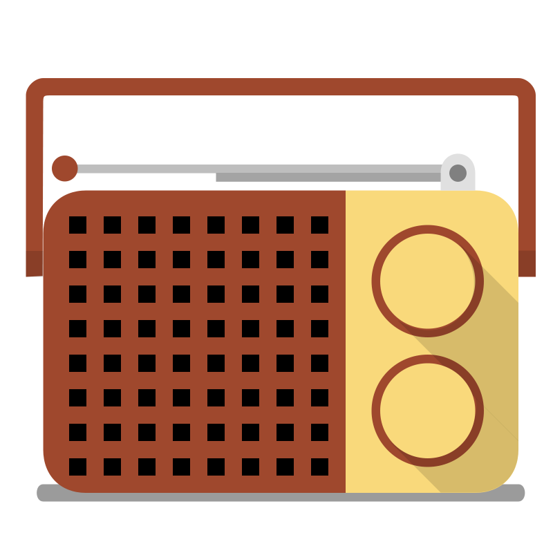 Vintage Radio Icon PNG