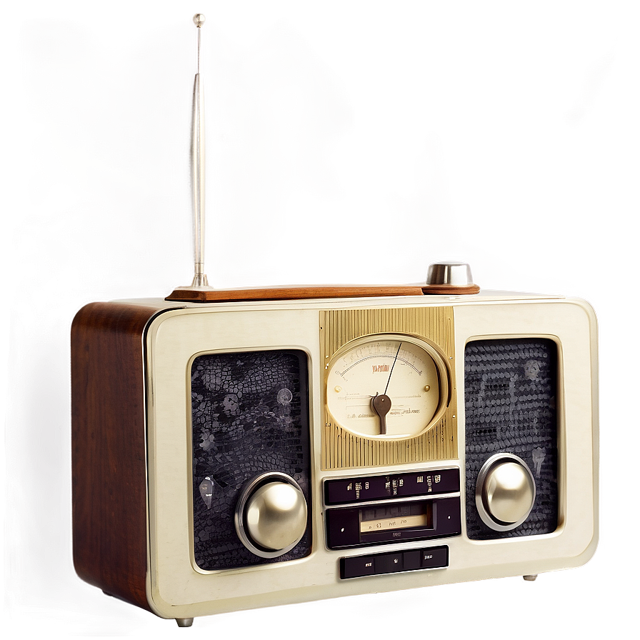 Download Vintage Radio Png 06112024 | Wallpapers.com