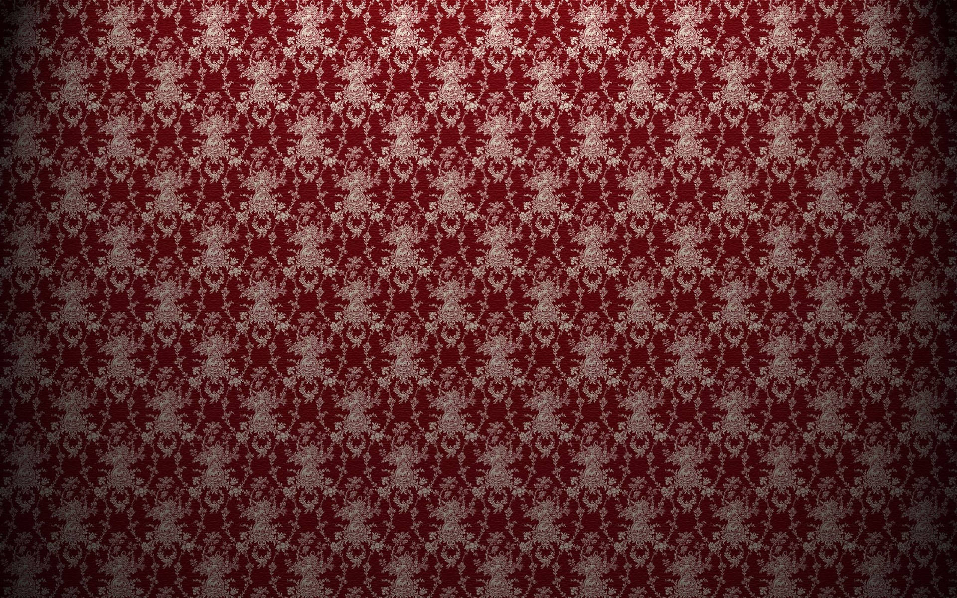 Vintage Red Classic Pattern