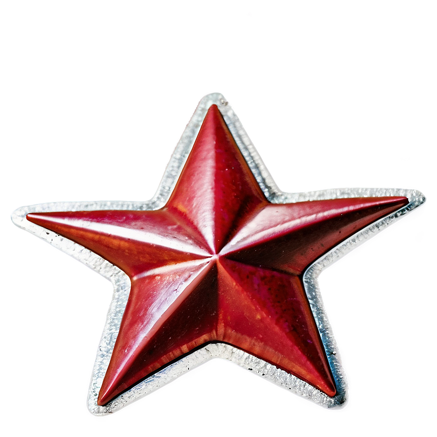Vintage Red Star Png Oci99 PNG