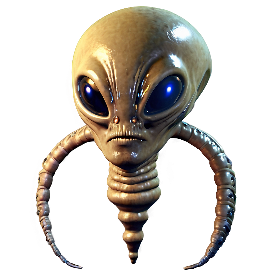 Vintage Retro Alien Png 05032024 PNG