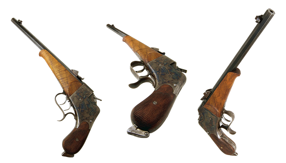 Vintage Revolver Collection PNG