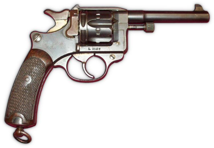 Vintage Revolver Isolated.png PNG