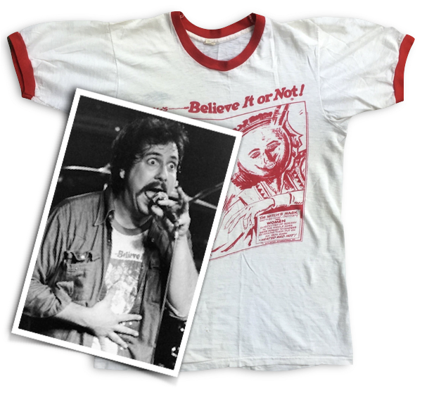 Vintage Ripley Believe It Or Not Tshirtand Man PNG