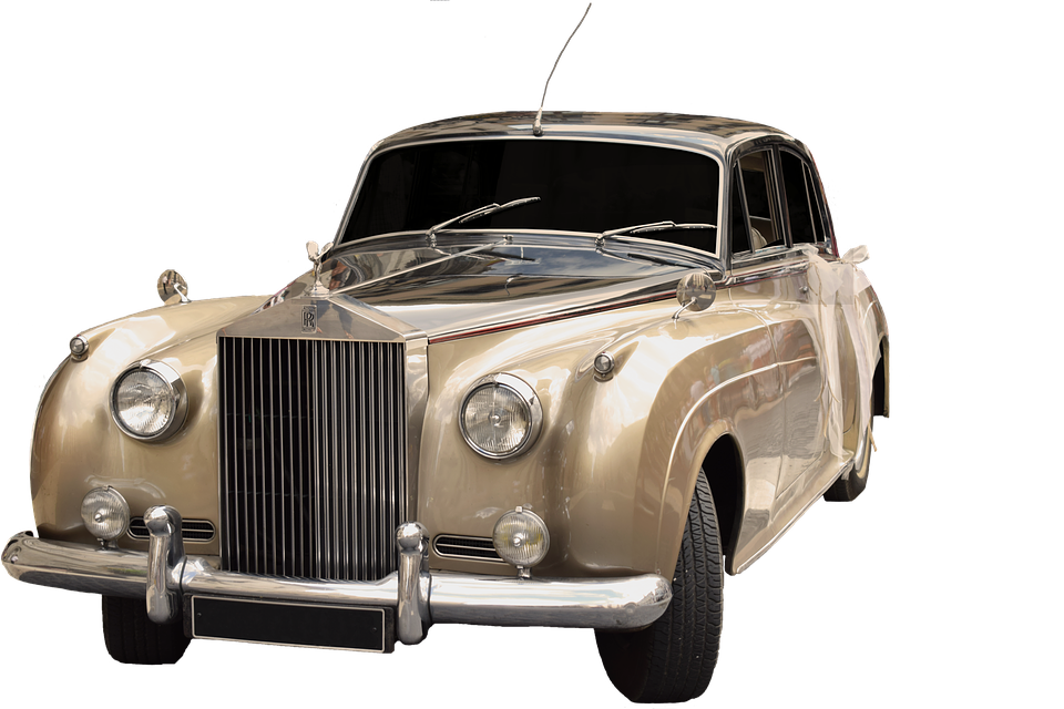 Vintage Rolls Royce Silver Cloud PNG